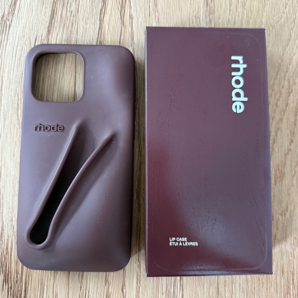 RHODE Chocolate Brown Phone Case